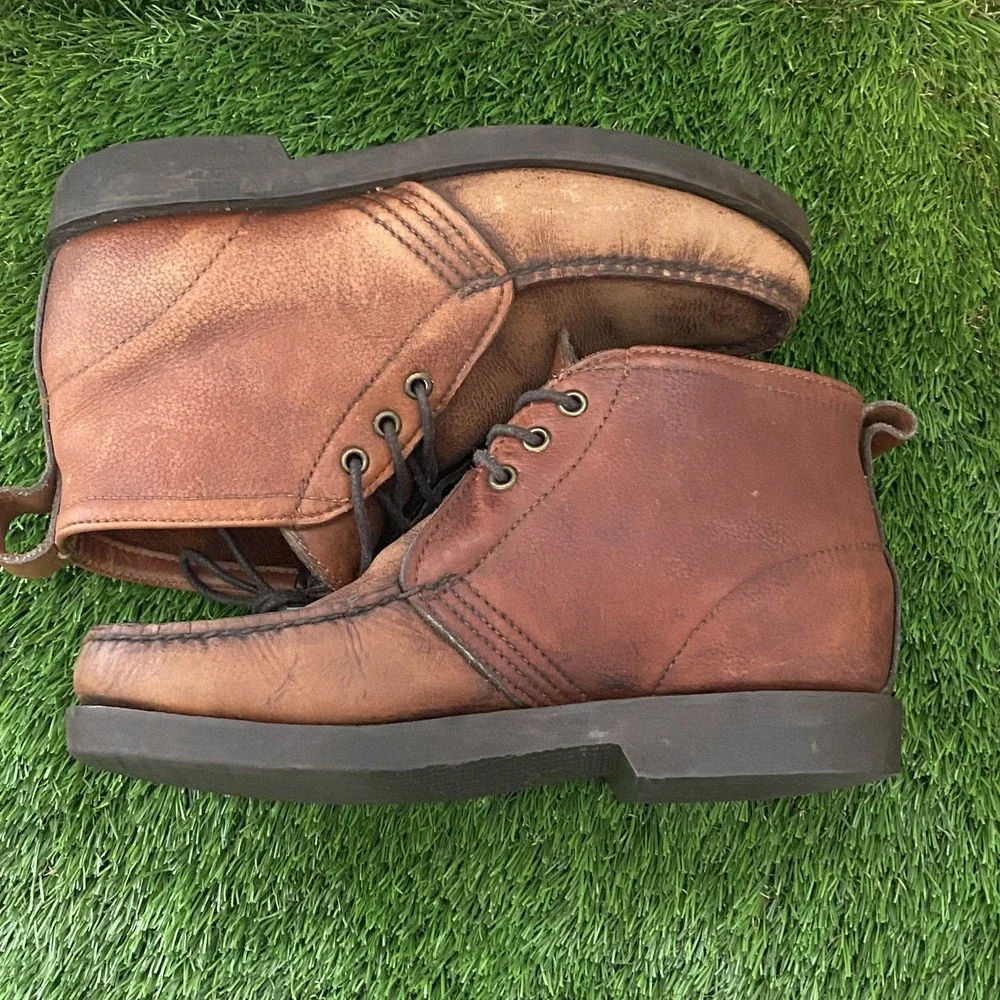 Orvis Gokey Sauvage‎ Chukka Boots Mens Size 8.5EE Brown Leather USA